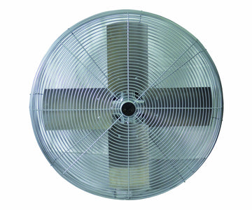 Corporation HDH-30-G Heavy Duty Industrial Circulator Head by TPI – 32"L x 32"W x 16"H, Aluminum, Chrome, Model HDH30G