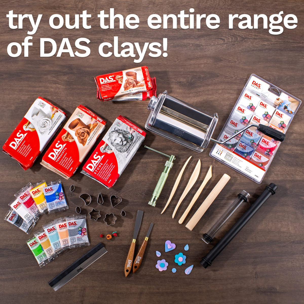 Smart Flexible Steel Blade for Clay by DAS – FLEXIBLE STEEL BLADE, Steel, Keine Farbe, Model PACF326000