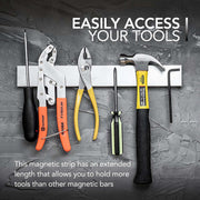 Modern Innovations 14 Inch / Silver / Compact Magnetic Knife Strips