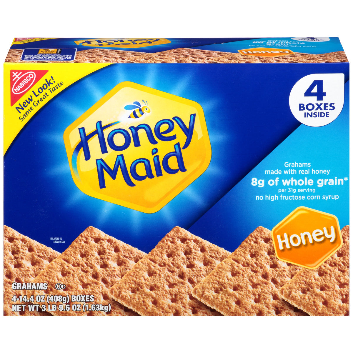 Honey Maid 14.4 Ounce (Pack of 4) / 1 / 4 Graham Crackers