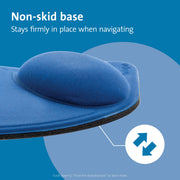 Kensington Blue / 7L x 6W inches (Pack of 4) / Professional Mouse Pads