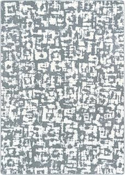 Joy Carpets Block Print 10'9" x 13'2" Area Rug in Color Cloudy