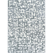 Block Print 10'9" x 13'2" Area Rug in Color Cloudy by Joy Carpets – 10'9" x 13'2" (Rectangular), Nylon, Cloudy, Model 2128G-02
