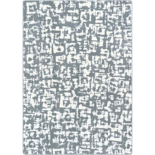 Block Print 10'9" x 13'2" Area Rug in Color Cloudy by Joy Carpets – 10'9" x 13'2" (Rectangular), Nylon, Cloudy, Model 2128G-02