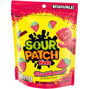 Strawberry Soft & Chewy Candy by Sour Patch Kids – 9 Ounce (Pack of 1), Red