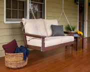 ® Vineyard Swing by Polywood – High Density Polyethylene, Black / Granite, Model GNS46BL-5402