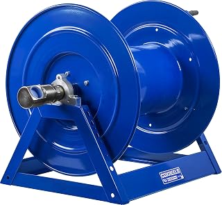 COXREELS 1185-1524-BUXX Hand Crank Hose Reel 1-1/2" x 75' 3000 psi No Hose