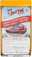 Bob's Red Mill Whole Wheat Flour, 100% Whole Grain, Hard Red Spring Wheat, 50 Pounds