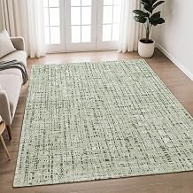 Addison Rugs Chantille ACN2735 Green 5' x 7'6" Indoor/Outdoor, Machine Washable, Easy Clean, Non Shedding, Bedroom, Living Room, Dining Room, Kitchen, Patio Rug