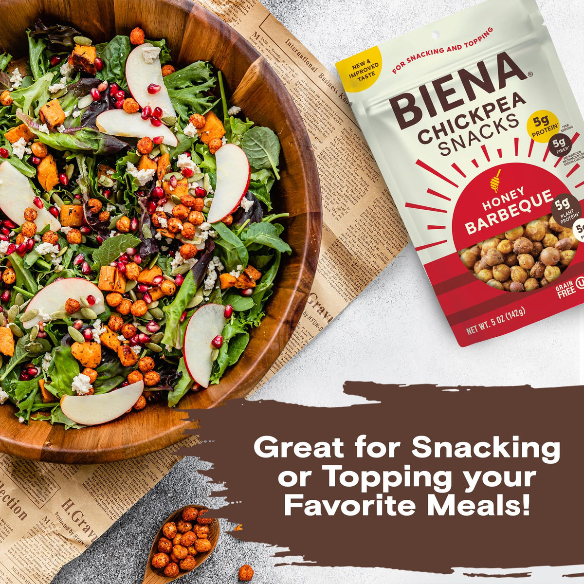BIENA Barbeque / 4 Pack / White Vegetable