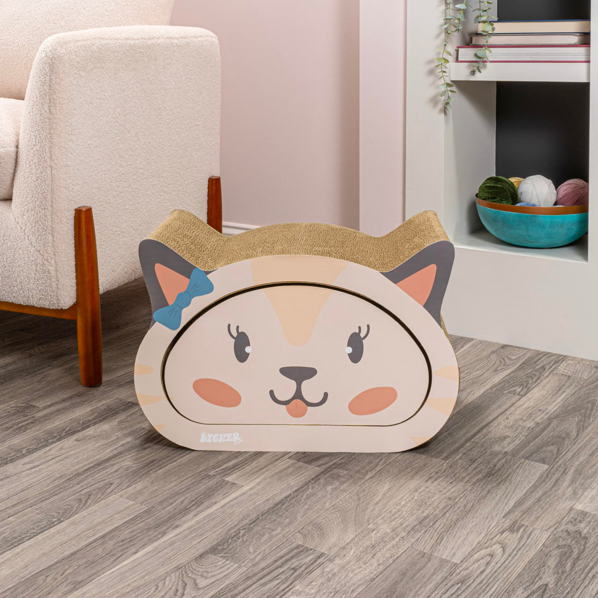 THE LICKER STORE Cream/Peach / 19" / Modern Scratching Pads