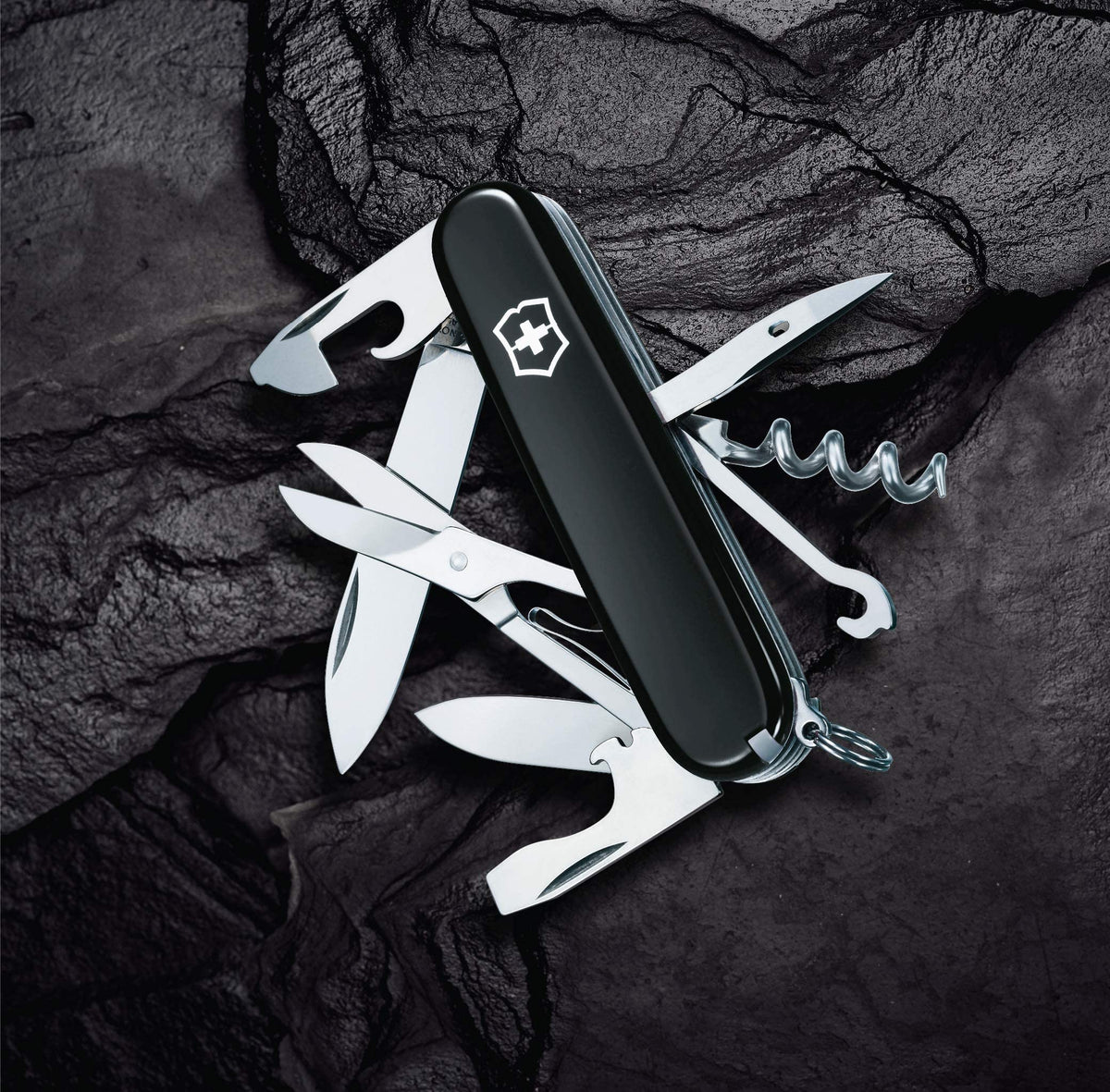 Victorinox Black / One Size / Old Packaging Folding Knives