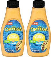 Ortega Creamy Taco Sauce, Queso, 9 Ounce (Pack of 2)