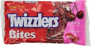 Twizzlers Licorice Candy, Cherry, 16 Ounce (Pack of 6)