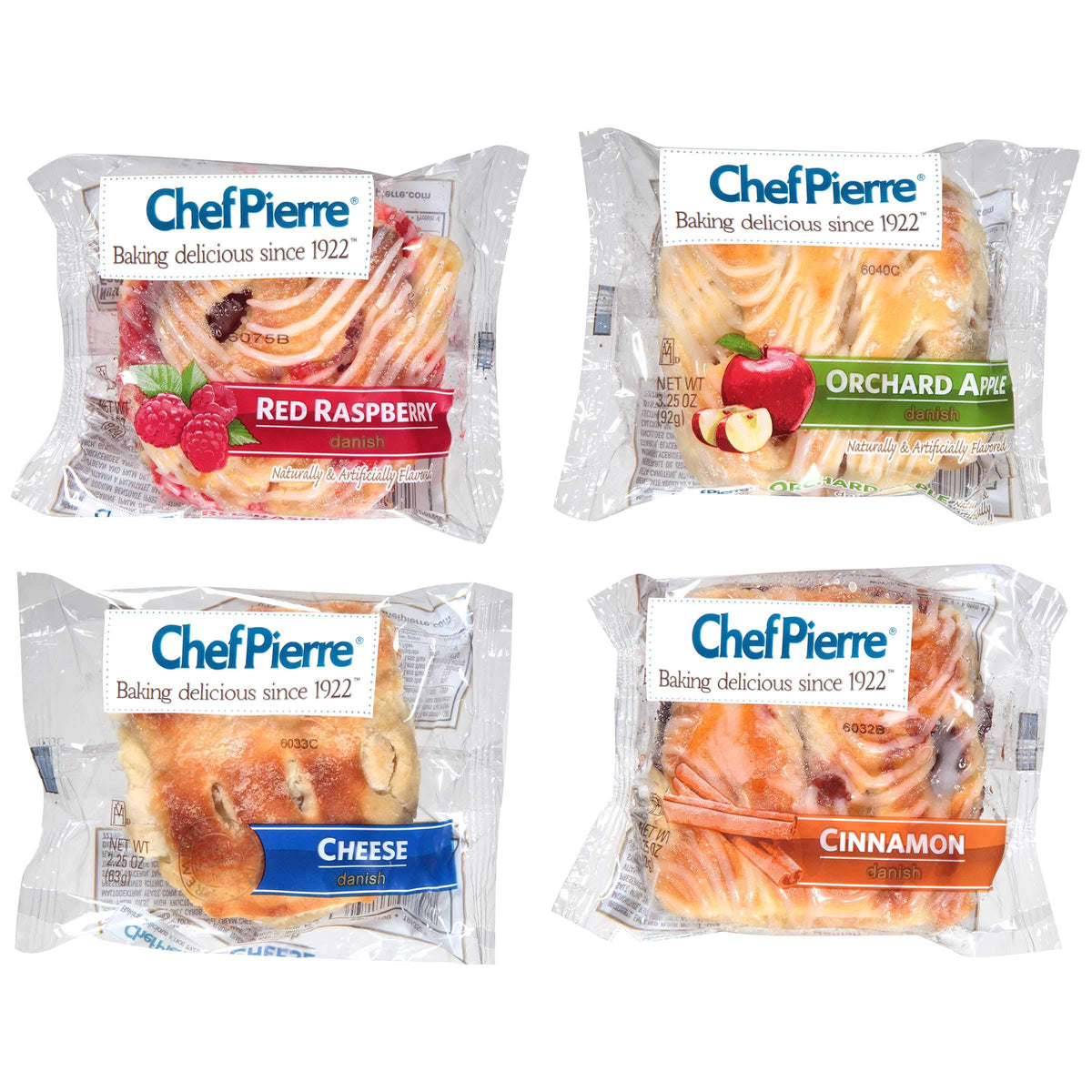 Assorted Danish by Chef Pierre – 3.25 Ounce