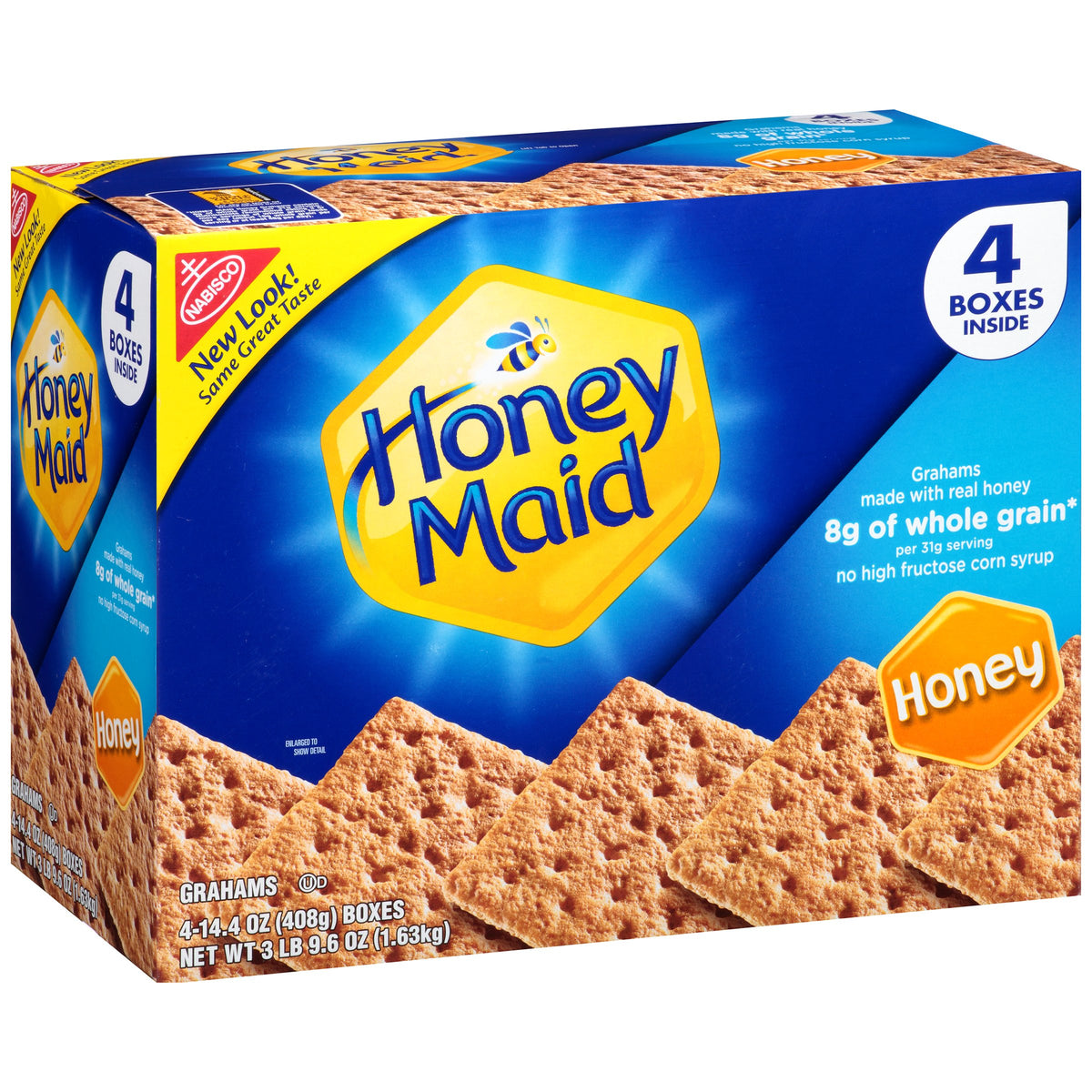 Honey Maid 14.4 Ounce (Pack of 4) / 1 / 4 Graham Crackers