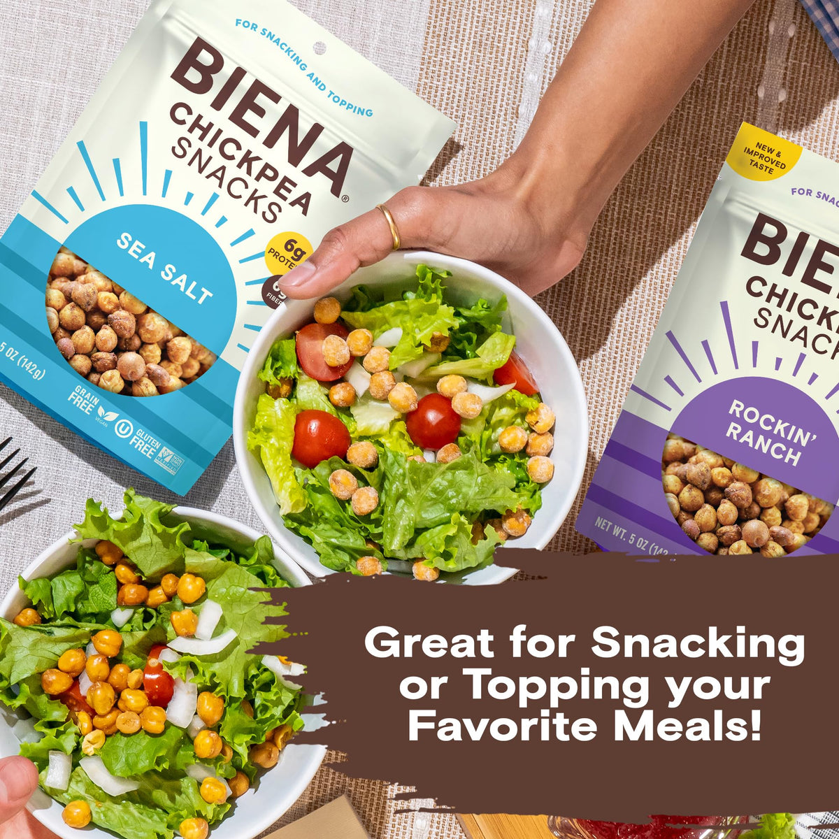 BIENA Variety Pack / 6 Pack / Roasted Variety Pack Vegetable