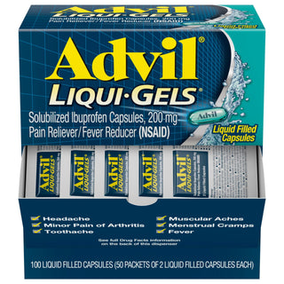 Liqui-Gels Pain Reliever and Fever Reducer by Advil – Model 305730169028