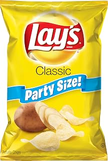 Lay's Potato Chips, Party Size Classic, 15.75 Ounce