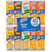 Sandwich Cracker Variety Pack (40 Count) (Pack of 2) by Lance – 113.6 Ounce (Pack of 1), Model 678395
