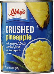 Libby's Crushed Pineapple, 20 Ounce (Pack of 12)