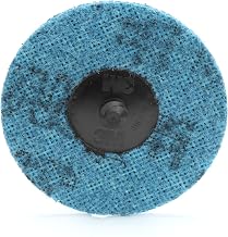 Scotch-Brite Roloc Surface Conditioning Disc TR, TR Attachment, Aluminum Oxide, 4" Diameter, NH A Medium (Pack of 100)
