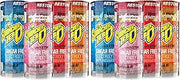 Sqwincher Zero Qwik Stik, 4 Flavor Variety Pack, Sugar Free, Low Calorie, Low Sodium Electrolyte Powder Hydration Drink Mix, .11 oz Packet (Pack of 400)