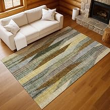 Addison Rugs Chantille ACN2720 Pewter 5' x 7'6" Indoor/Outdoor, Machine Washable, Easy Clean, Non Shedding, Bedroom, Living Room, Dining Room, Kitchen, Patio Rug