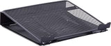 Lorell LLR80620, Mesh Laptop Stand, 1 Each, Black