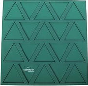 Dehydrator Triangle Chip Mold Shape Silicone Sheet Mat for Excalibur Dehydrating 14" x 14" Raw Tortilla Cracker Cookie Drying Bright Kitchen Brand