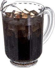 Carlisle FoodService Products Clear / 60 Ounces (Pack of 6) / SAN Jugs