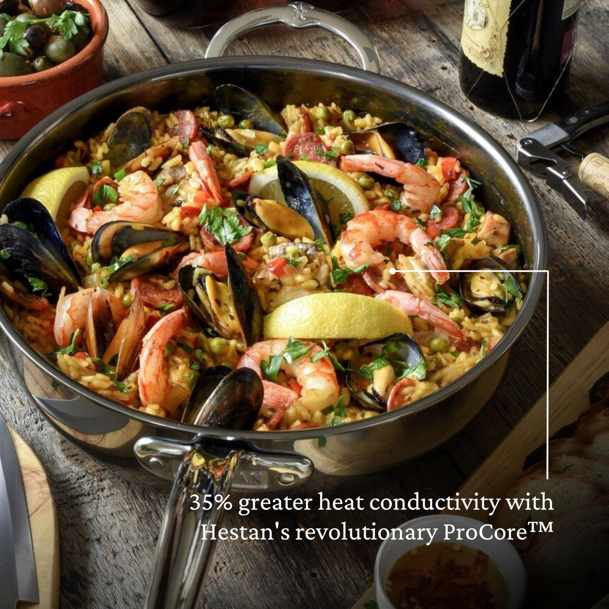 NanoBond Collection - Titanium All-In-One Pan by Hestan – All-In-One Pan (5-Quart), 5 quarts, Stainless Steel, Titanium, Model 60032