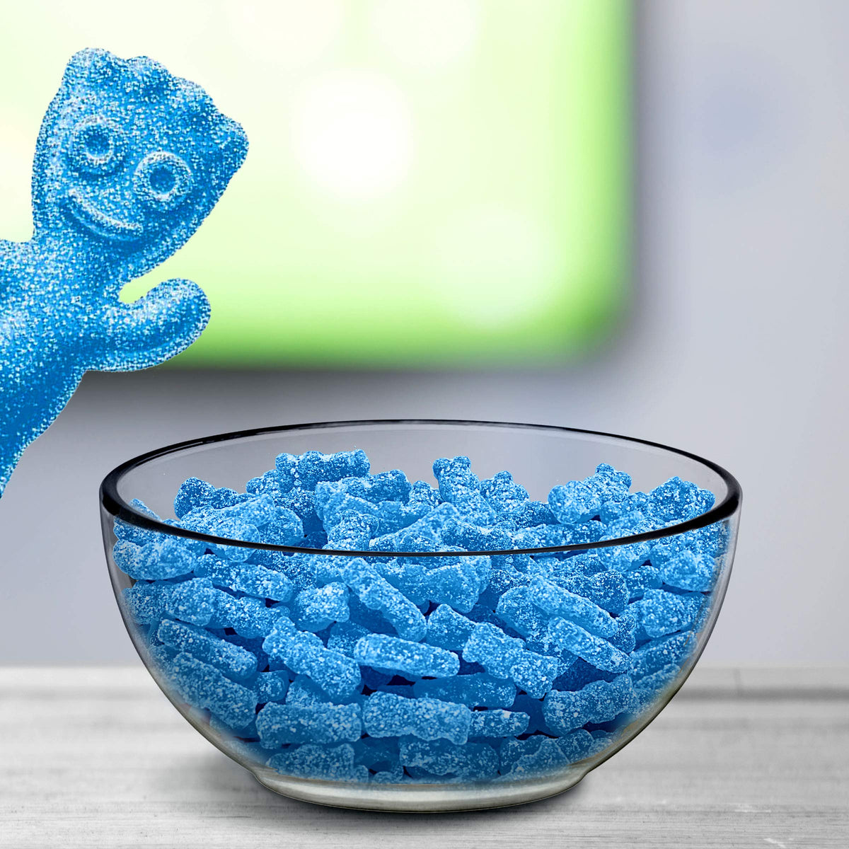 Blue Raspberry Soft & Chewy Candy by Sour Patch Kids – 5 Pound (Pack of 1), Blue