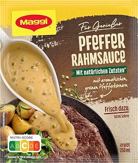 Maggi Pfeffer Rahmsauce Pepper cream sauce