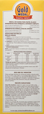 GeneralMills LR/D WHITE CAKE MIXES 6 CASE 5 POUND by Gold Medal – 80 Ounce (Pack of 1)