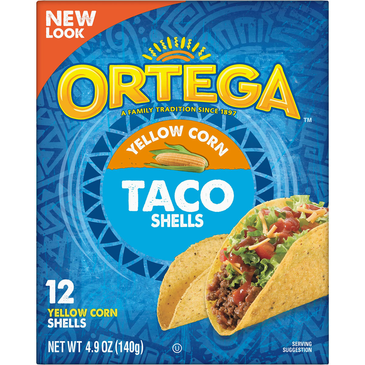 Ortega Yellow Corn / 12 Count (Pack of 5) / 1 Corn