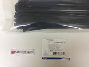 Thomas & Betts TY5275MX Cable Tie 120lb 18" Ultraviolet Resistant Black Nylon with Stainless Steel Locking Device Distributor Pack (50 Pack)