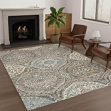 Addison Rugs Chantille ACN2698 Brown 3' x 5' Indoor/Outdoor, Machine Washable, Easy Clean, Non Shedding, Bedroom, Living Room, Dining Room, Kitchen, Patio Rug