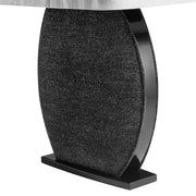 D2502 Dining Table by Global Furniture USA – Engineered Wood, White-black, Model AMZ-D2502DT