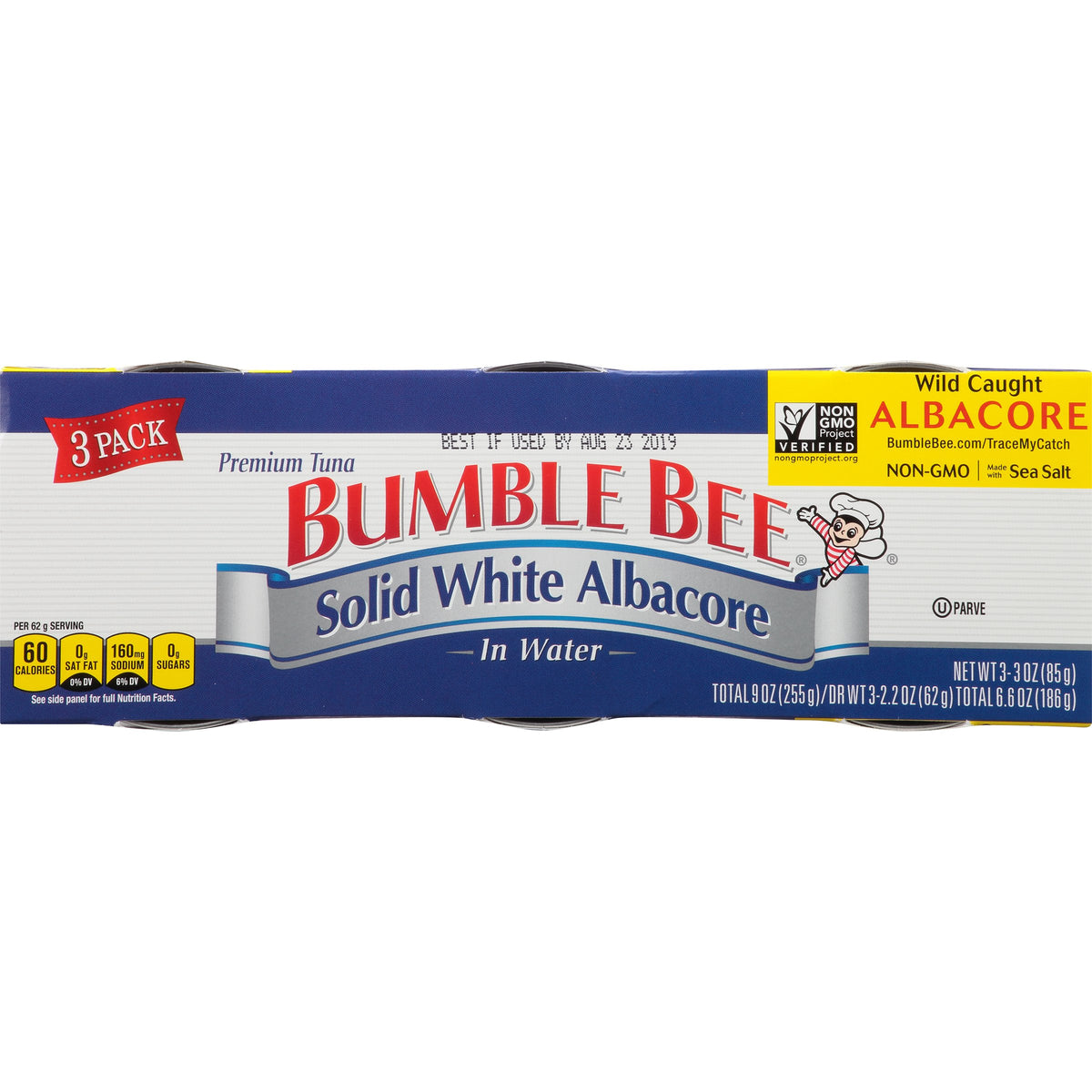 Bumble Bee Tuna / 3 Ounce (Pack of 3) / 1 Tuna Fish