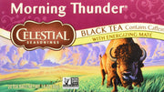 Celestial Seasonings Morning Thunder / 20 Count (Pack of 6) / 6 Black