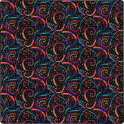 Fluorescent Dynamo 6' x 9' Area Rug by Joy Carpets – 6' x 9' (Rectangular), Nylon, Fluorescent, Model 455Q