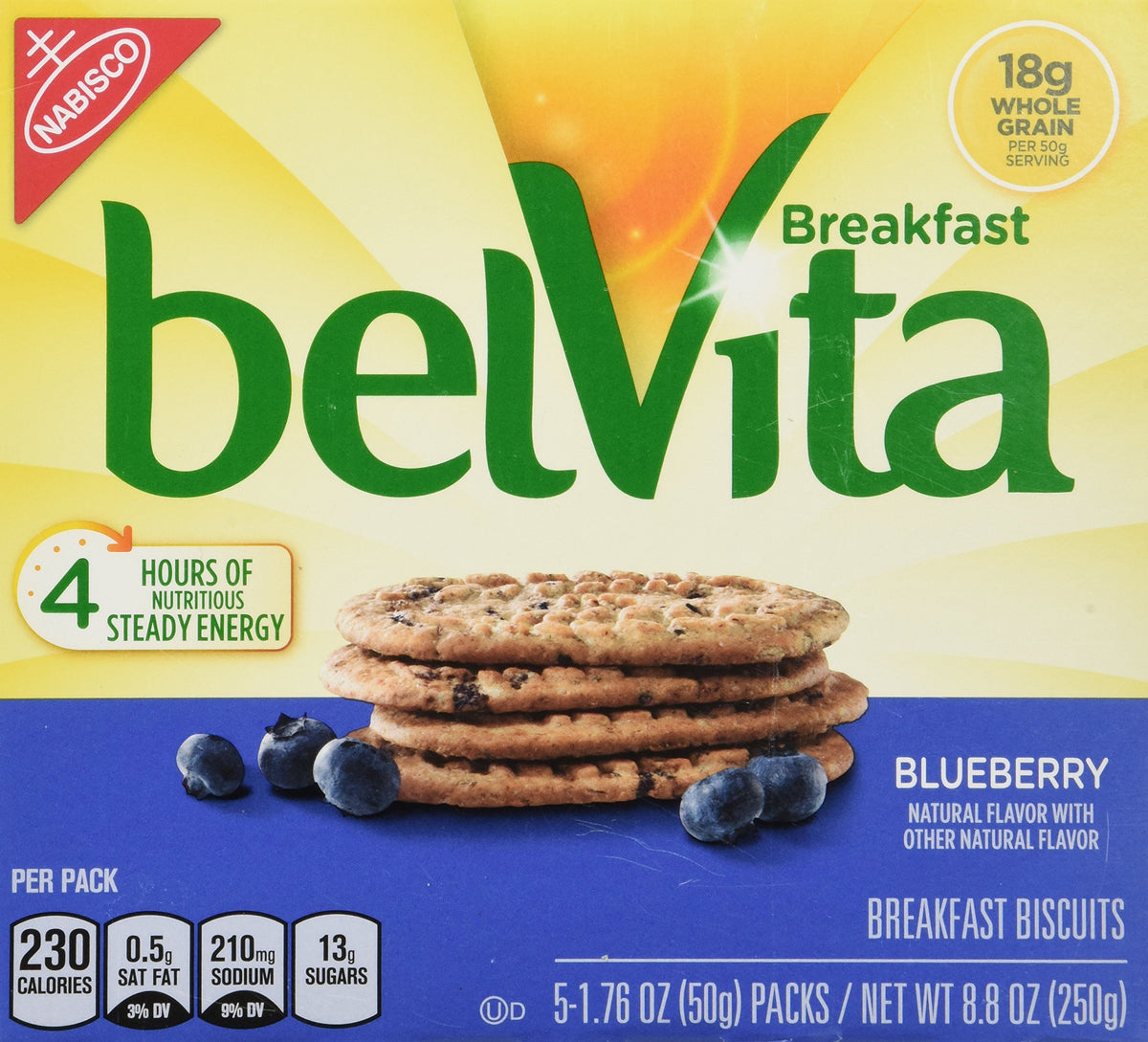 Belvita Blueberry / 8.8 Ounce / 1 Cereal
