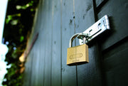 65/20 Solid Brass Padlock Keyed Different - Hardened Steel Shackle by ABUS – Brass, Model 65/20 KD