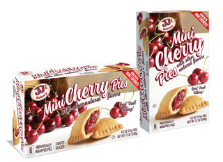 Mini Cherry Pie | 12 Count by JJ's Bakery – Mini, Pack of 12
