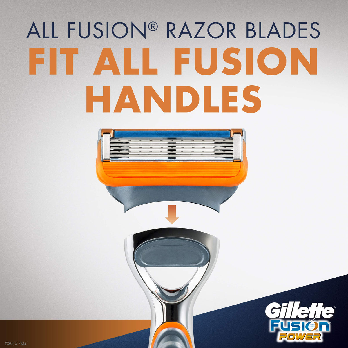 Fusion Power Men's Razor Blade Refills by Gillette – 8 Count (Pack of 1), Model 47400510876