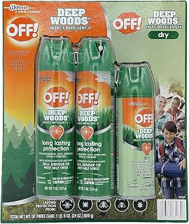OFF! Deep Woods and Deep Woods Dry Mosquito Insect Repellent Combo Pack