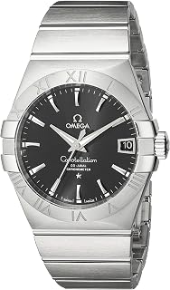 Omega Men's 12310382101001 Constellation Analog Display Swiss Automatic Silver Watch