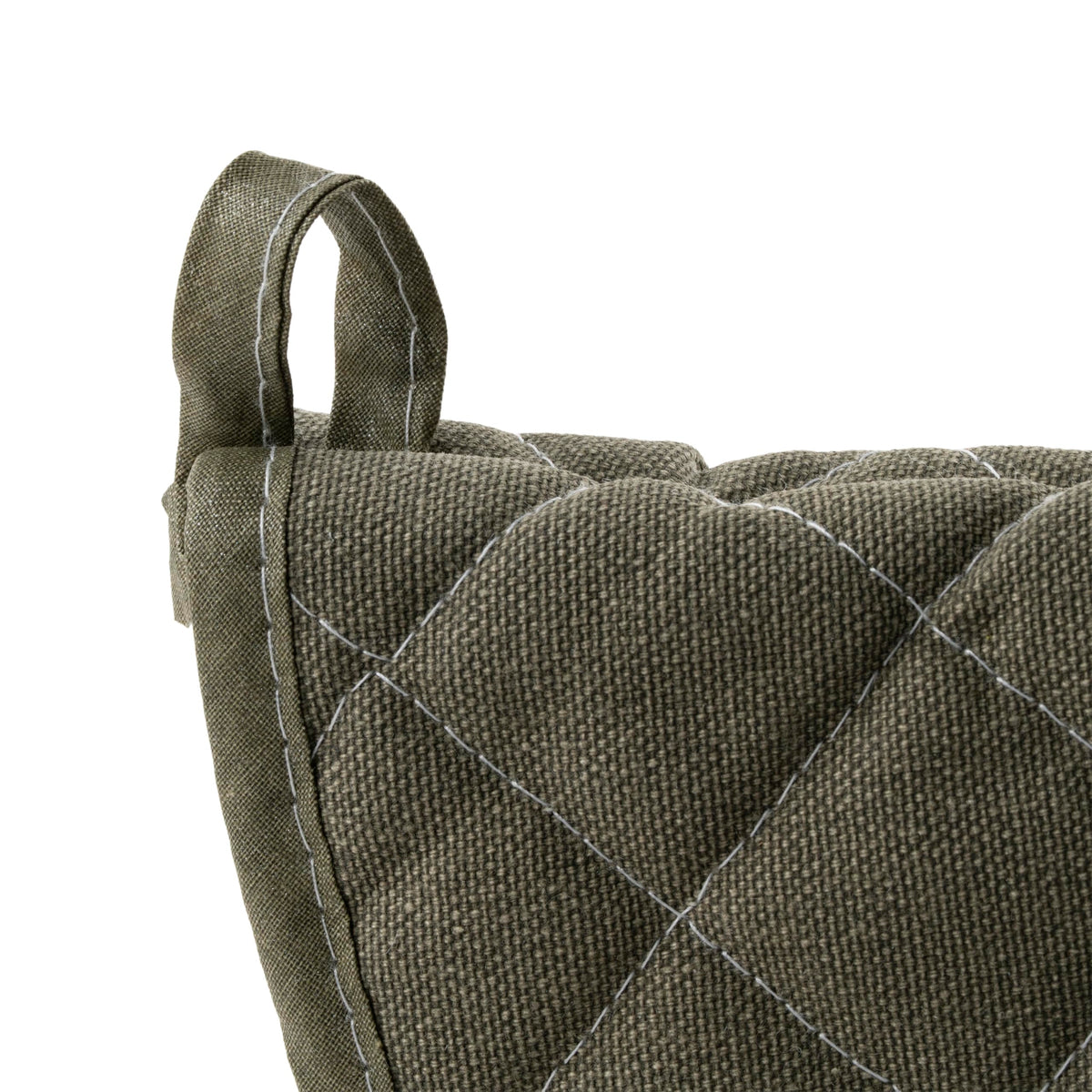15" Green Sage Commercial Oven Mitt by Winco – 15", Fabric, Sage Green, Model OMF-15