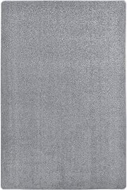 Joy Carpets Endurance Solid Colored Area Rug in Color Silver, 4' x 6'